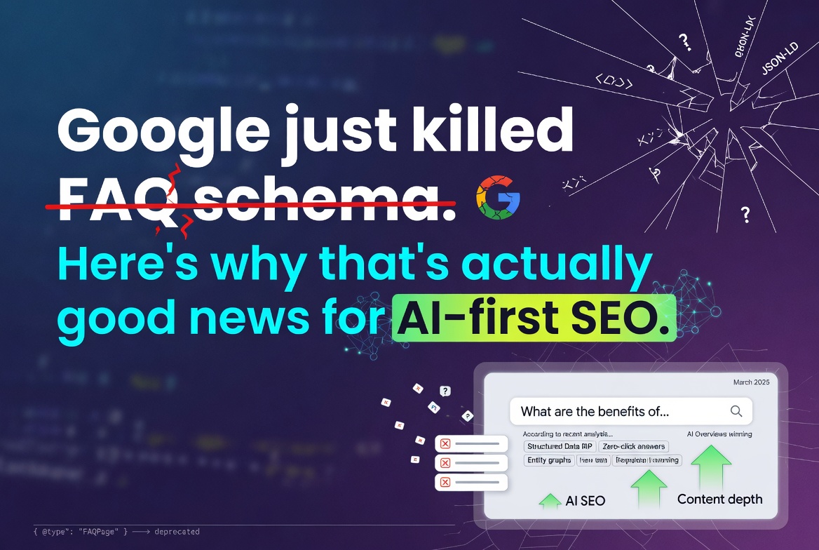 Google Killed FAQ Schema